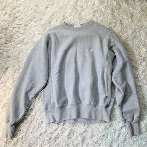 Champion Gray Reverse Weave Pullover
